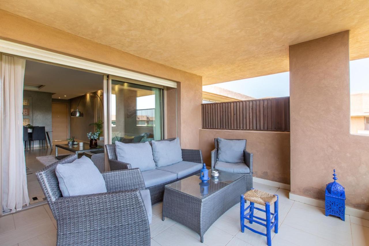 Escale De Charme - Prestigia Golf - Vue Piscine Apartment Marrakesh Bagian luar foto