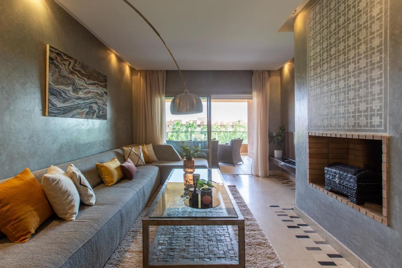 Escale De Charme - Prestigia Golf - Vue Piscine Apartment Marrakesh Bagian luar foto