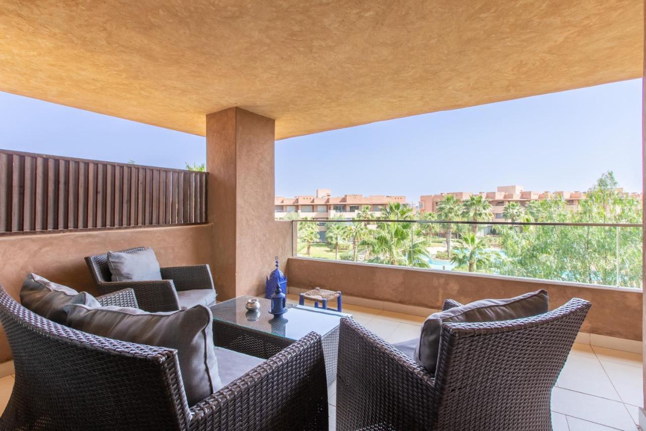 Escale De Charme - Prestigia Golf - Vue Piscine Apartment Marrakesh Bagian luar foto