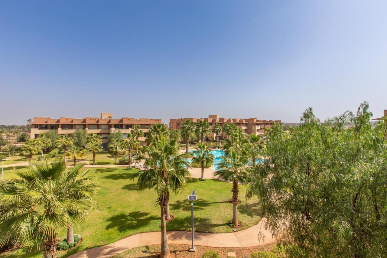 Escale De Charme - Prestigia Golf - Vue Piscine Apartment Marrakesh Bagian luar foto